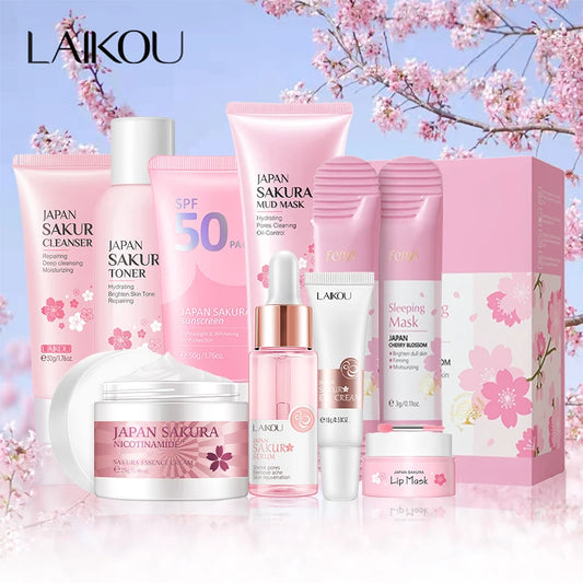 Facial Products Kit Sakura Skin Care